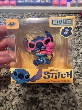 Disney Stitch Figure Pack — Blue and Pink Accents